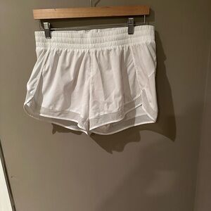 Athleta Women's Mesh Racer Mid Rise 4 Short Athletic Shorts